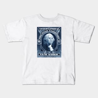 1913 New York International Philatelic Exhibit Kids T-Shirt